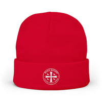 Byrd Bound Logo Knit Beanie Embroidered