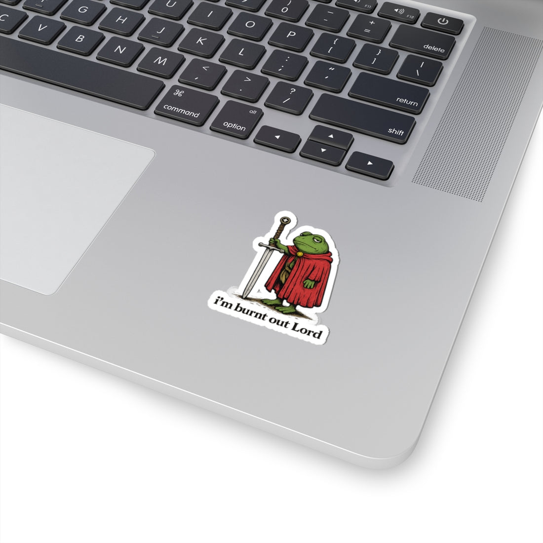 Burnt Out Kiss-Cut Sticker