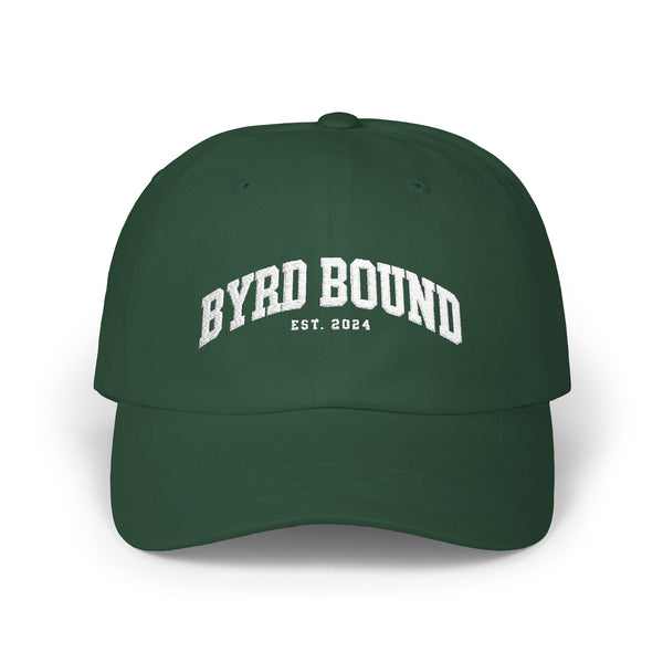BYRD BOUND embroidered baseball cap