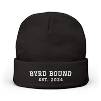Byrd Bound Knit Beanie Embroidered