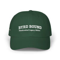 BYRD BOUND embroidered logo baseball cap