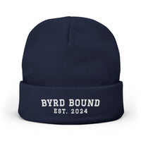 Byrd Bound Knit Beanie Embroidered