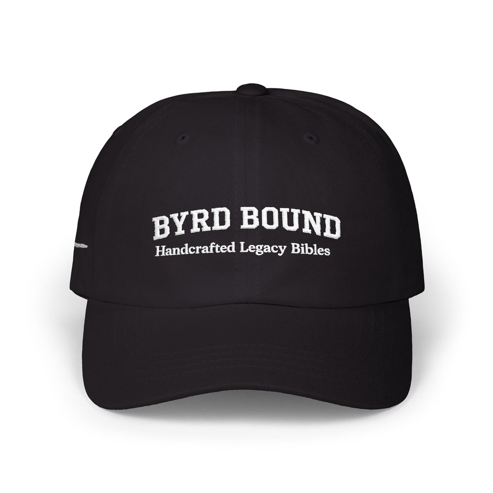 BYRD BOUND embroidered logo baseball cap