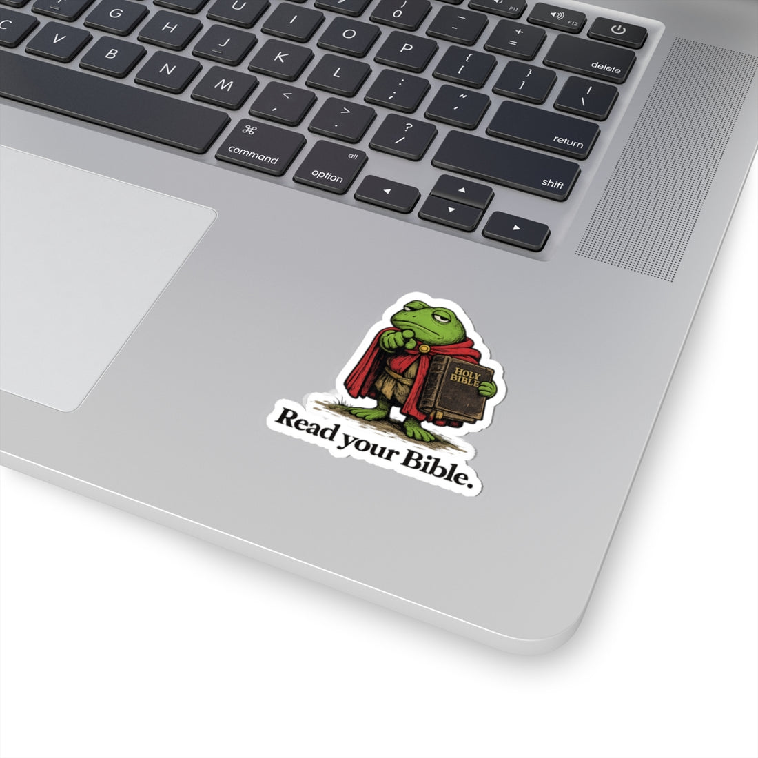 Read Your Bible kiss-cut sticker