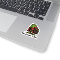 Read Your Bible kiss-cut sticker