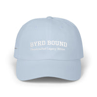 BYRD BOUND embroidered logo baseball cap