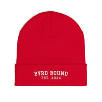 Byrd Bound Knit Beanie Embroidered