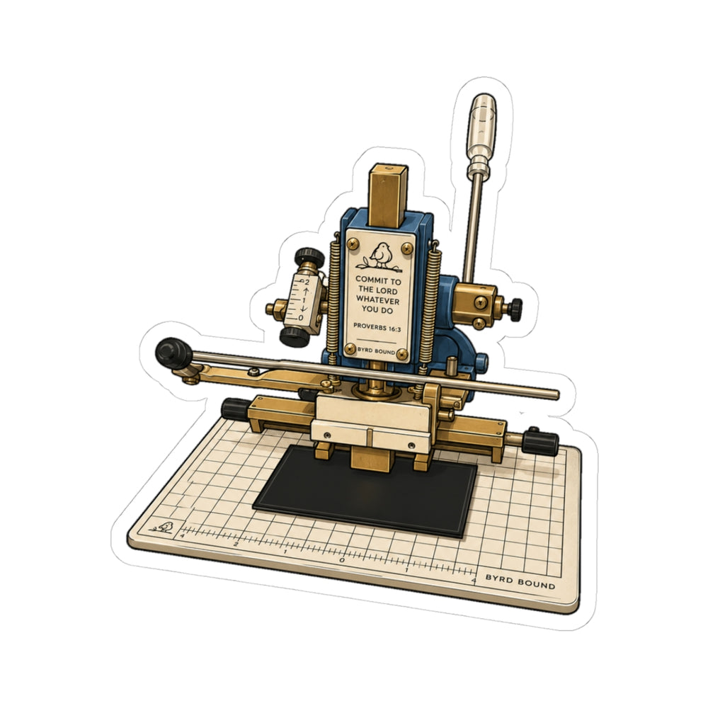Stamping Machine Kiss-Cut Sticker