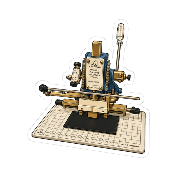 Stamping Machine Kiss-Cut Sticker