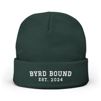 Byrd Bound Knit Beanie Embroidered
