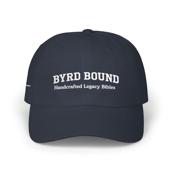 BYRD BOUND embroidered logo baseball cap