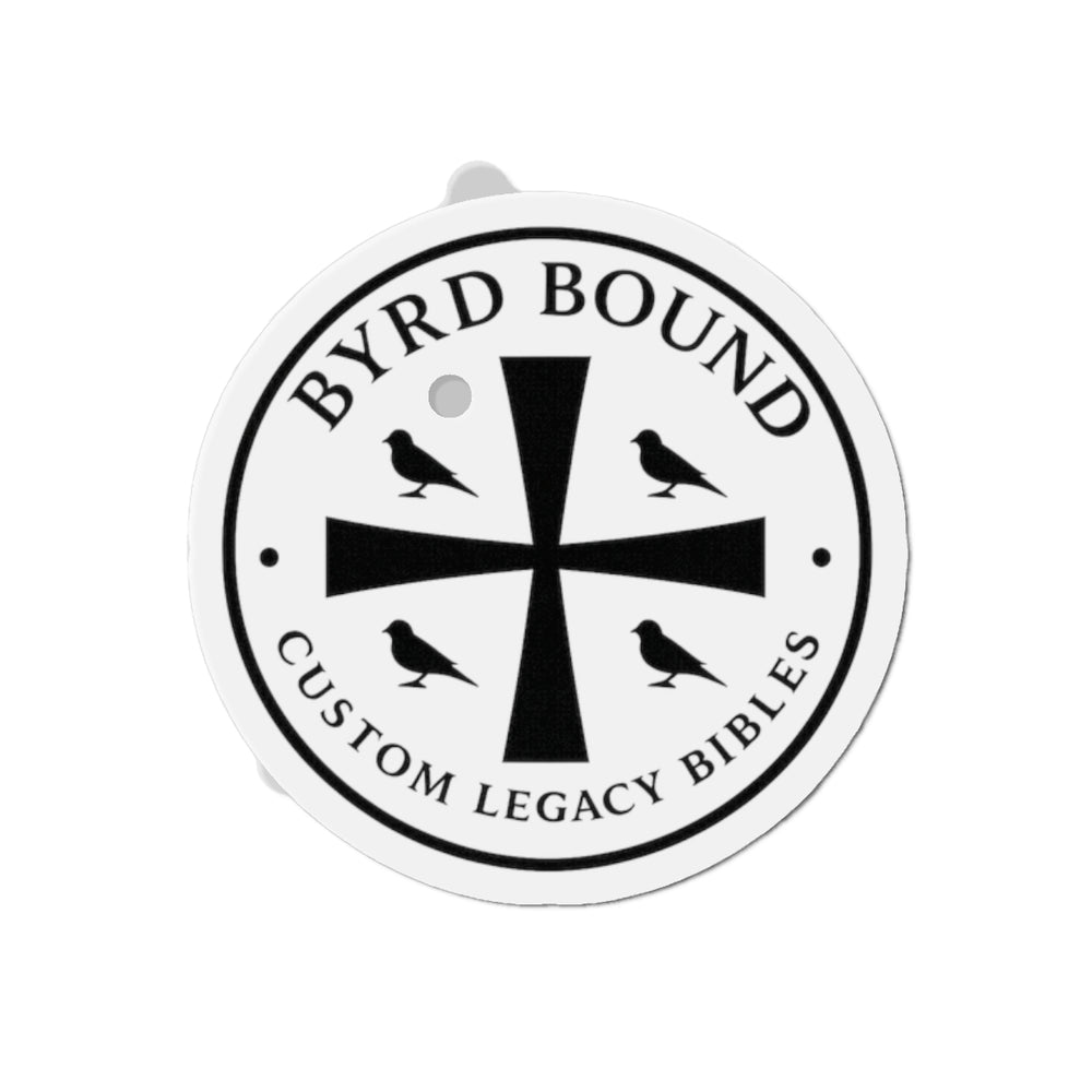 Byrd Bound Cross Logo Die-Cut Magnet