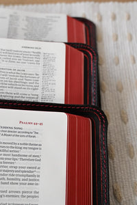 Five Solas Edition Custom Bible Rebind