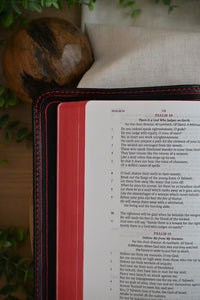Five Solas Edition Custom Bible Rebind