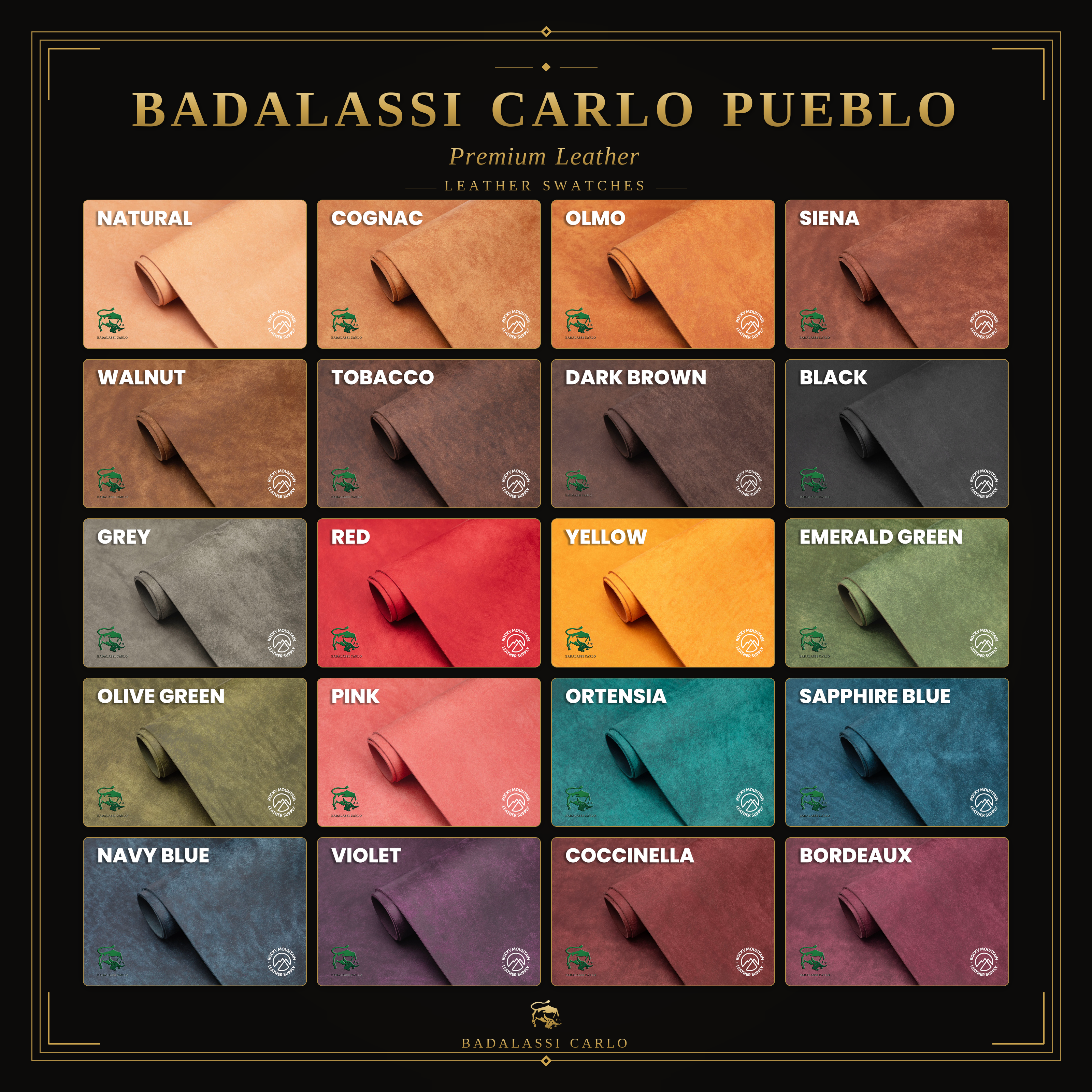 Leather 8 swatches