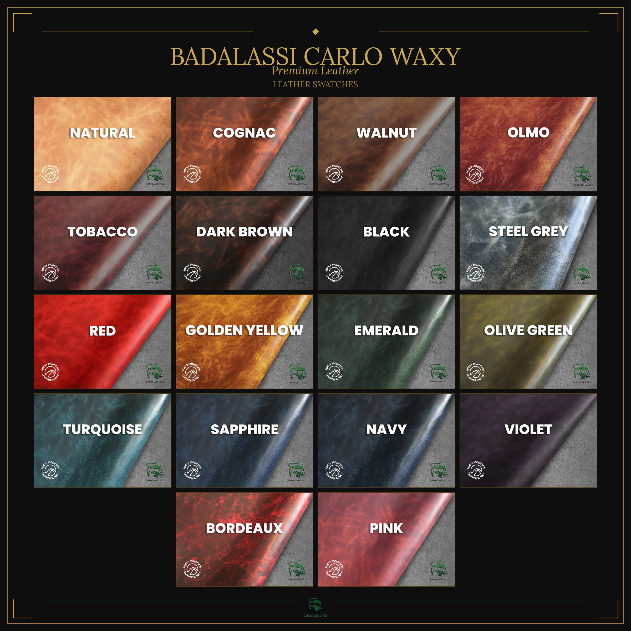 Badalassi Waxy swatches