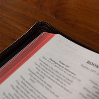 Five Solas Edition Custom Bible Rebind